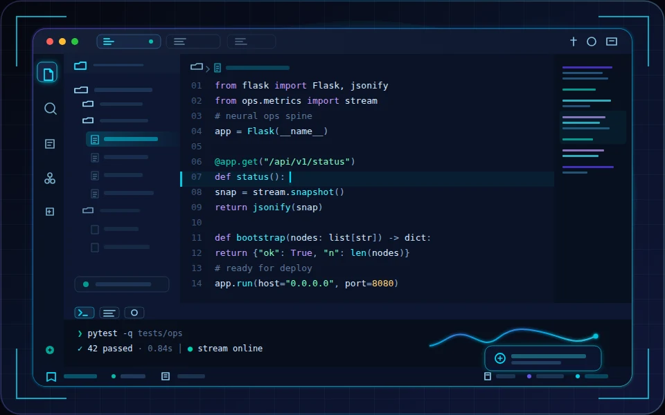 Custom workflow automation and Python application development
